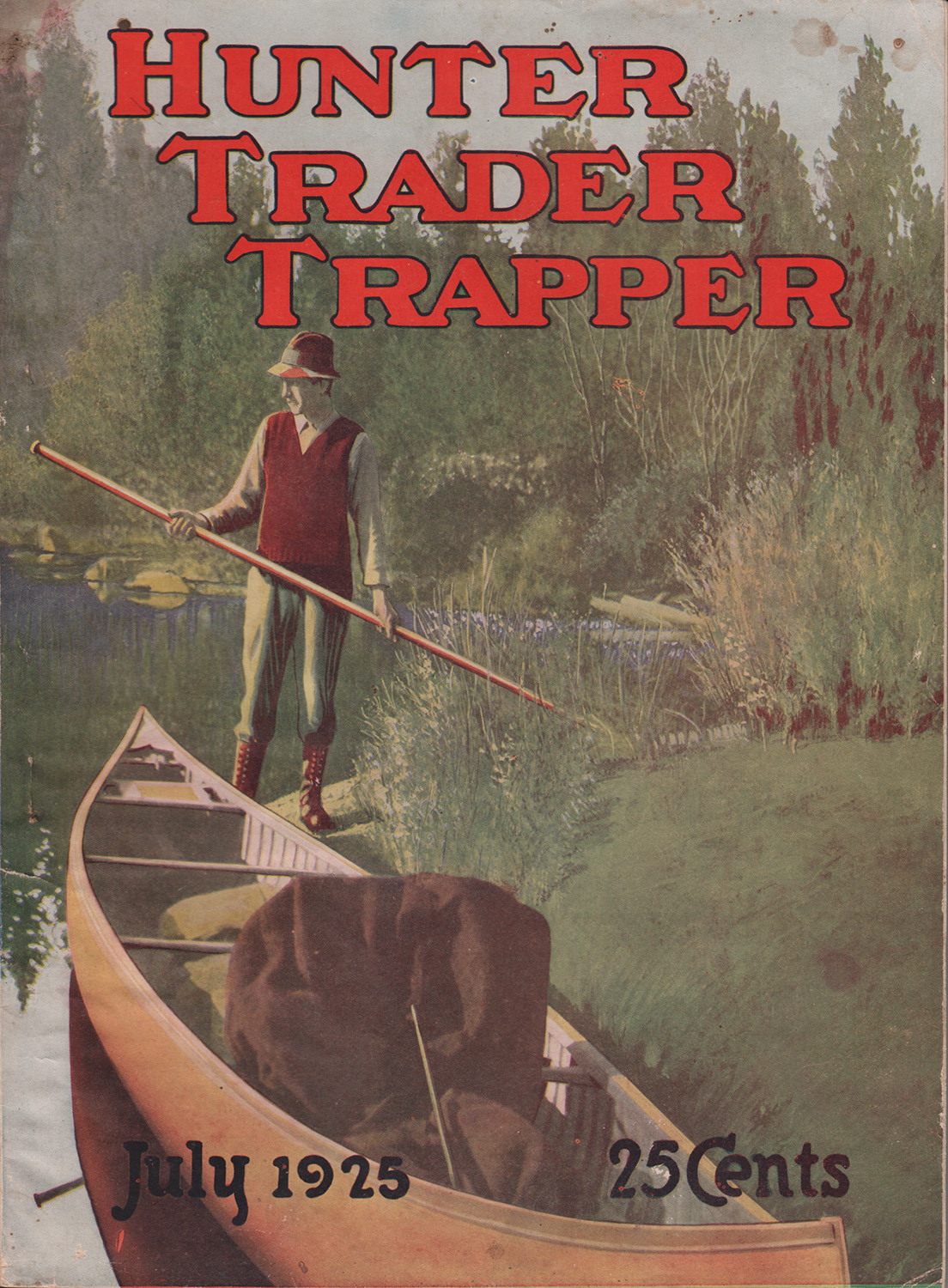 Hunter Trader Trapper July 1925