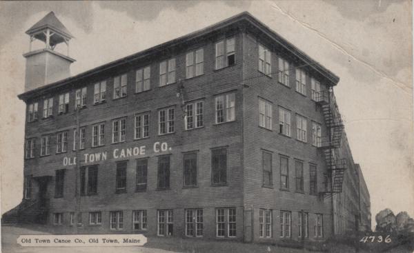 Old Town Canoe Company Factory