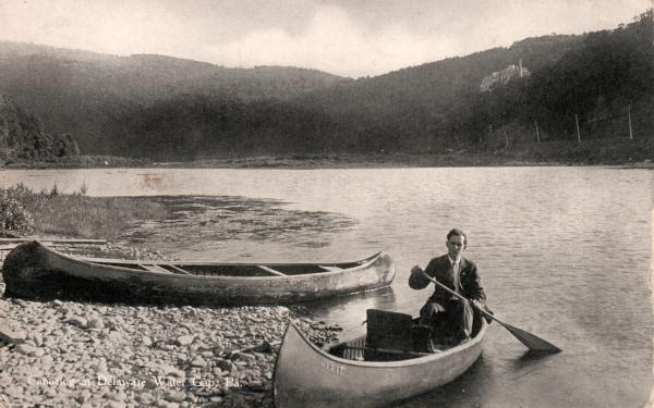 Canoeing at Delaware Water Gap