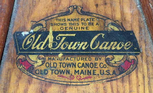 Old Town Canoe Company decal