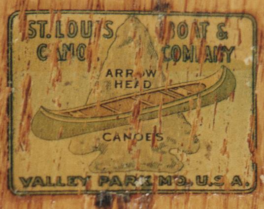 St. Louis Boat & Canoe decal