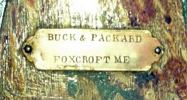Buck and Packard tag