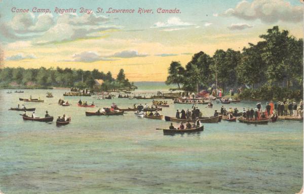 Canoe Camp in the Thousand Islands