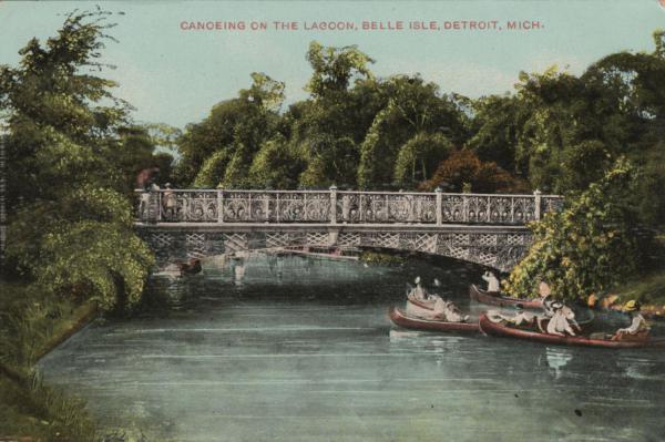 Canoeing on the Lagoon