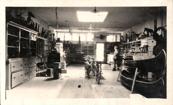 Interior, Sporting Goods Shop