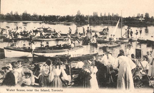 water scene postcard