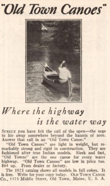 1925 Old Town Ad