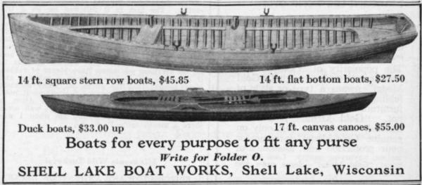 1925 Shell Lake Ad