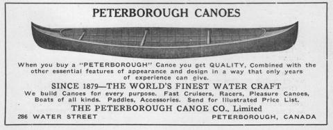 1925 Peterborough Ad