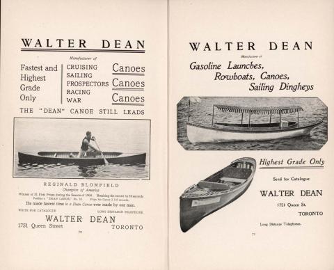 1905 Walter Dean ad