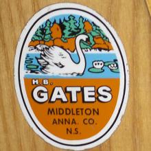 H. B. Gates decal