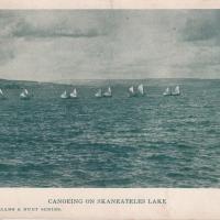 Canoeing on Skaneateles Lake