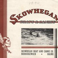 1940 Skowhegan Catalog