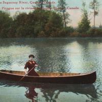 Canoeing on the Saguenay