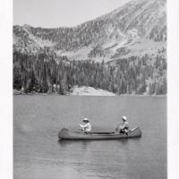 Thompson Canoe afloat