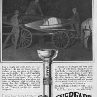 1925 Eveready Flashlights Ad